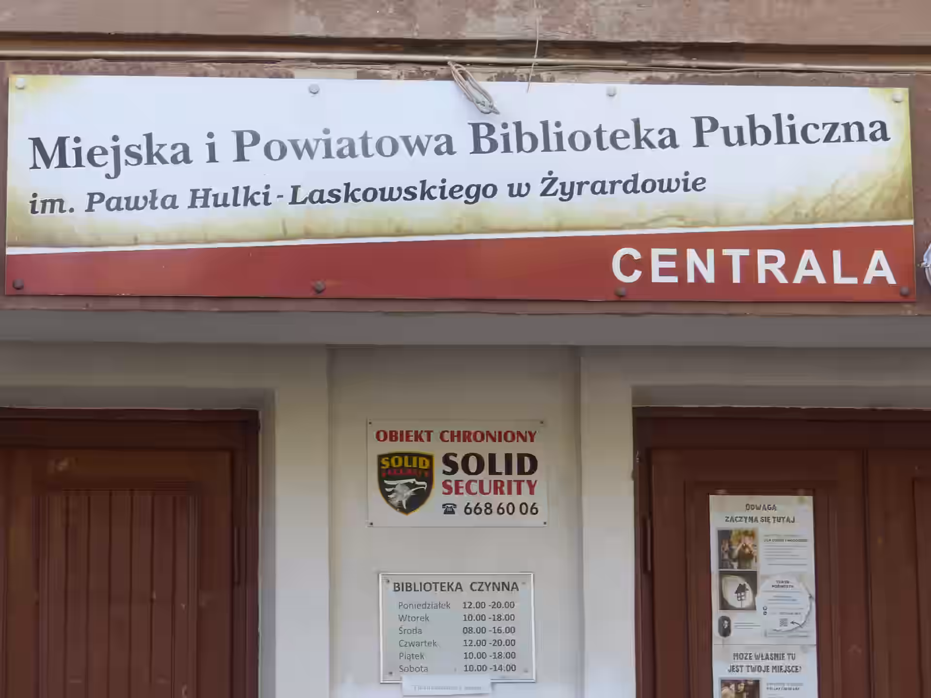 Biblioteka Centrala ul. Mostowa 1