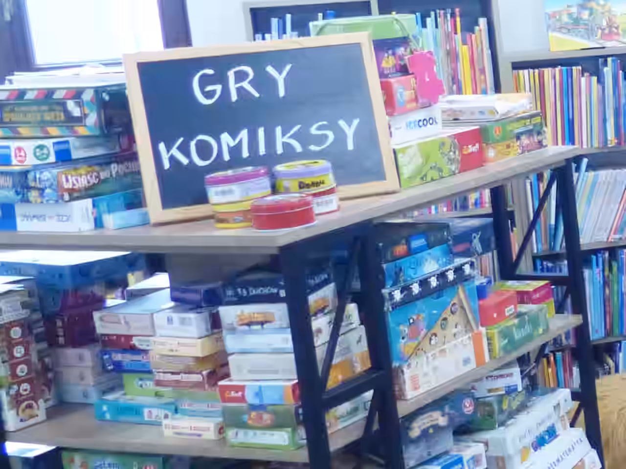 Gry planszowe w MPBP Żyrardów