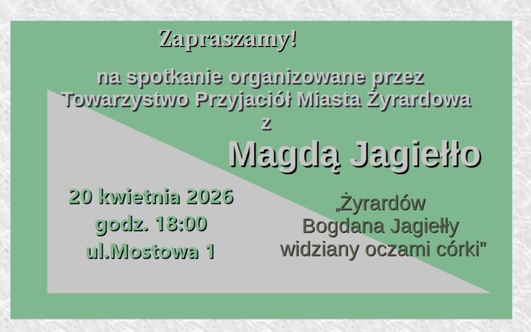 Spotkanie z Magdą Jagiełło