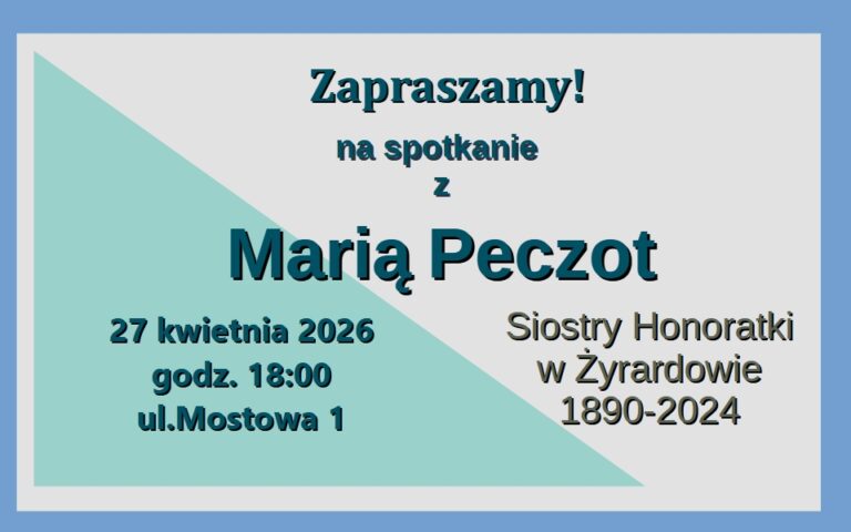 Spotkanie z Marią Peczot