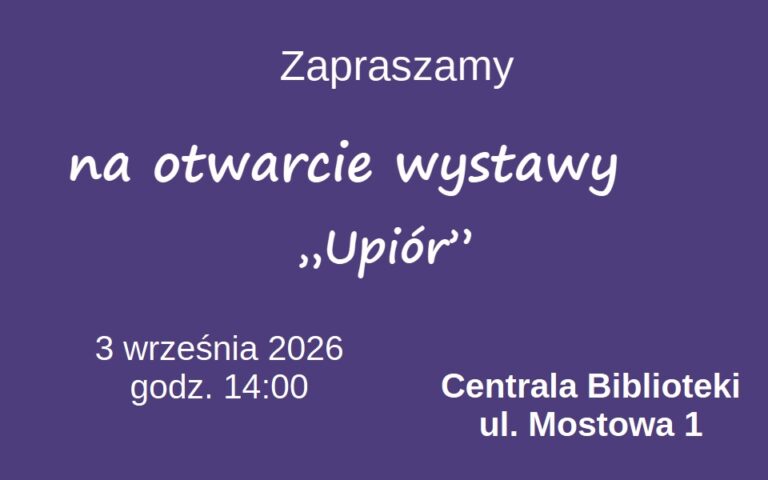 Otwarcie wystawy Upiór