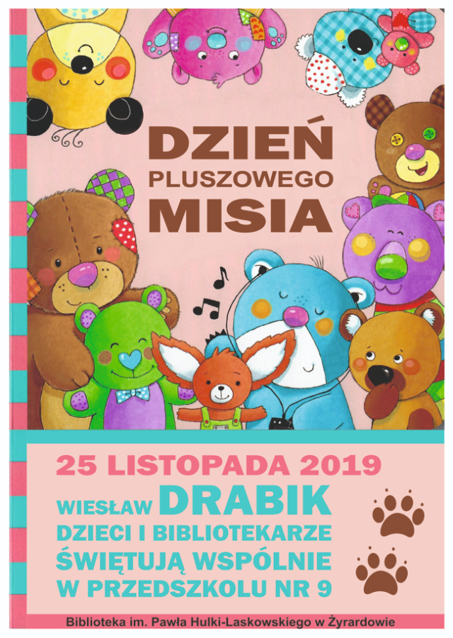 Dzień Misia biblioteka Żyrardów