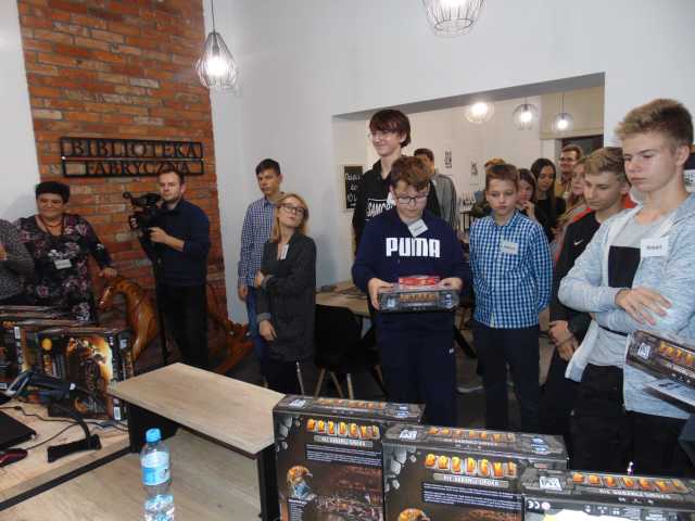 Turniej gra planszowa Brzdęk biblioteka Żyrardów
